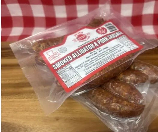 Smoked Alligator & Pork Sausage